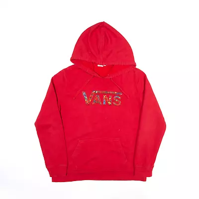 Buy VANS Womens Hoodie Red Pullover M • 17.99£