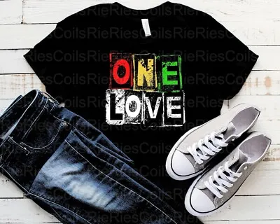 Buy One Love Shirt, Jamaican , World Peace And Unity, Avid Traveler Vacation  • 20.77£