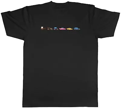 Buy Evolution Of Cars Mens Unisex T-Shirt Tee Gift • 8.99£