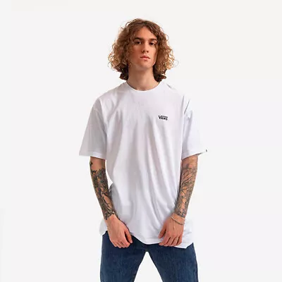 Buy Vans Left Chest Logo T-Shirt Men White • 23.73£