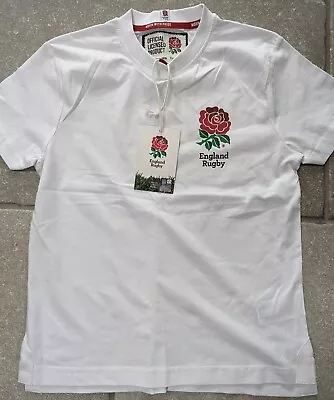 Buy Boys England Rugby T Shirt Age 7-8. Official Product. Brand New RRP £11.99 • 5£