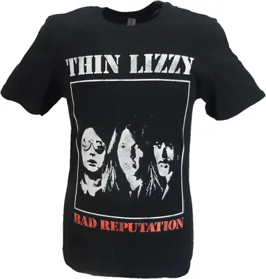 Buy Mens Thin Lizzy Bad Reputation Logo Officially Licensed T Shirts • 16.99£