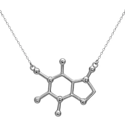 Buy  Chemical Necklace Alloy Miss Organic Chemistry Jewelry Trendy Gifts • 7.25£