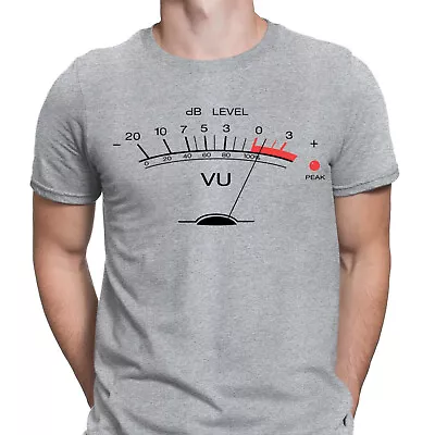 Buy Volume Vu Meter Audio Engineer Recording Music Vintage Mens T-Shirts Tee Top #D • 9.99£