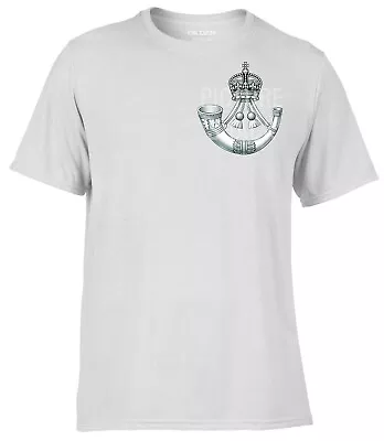 Buy The Rifles Kings Crown Cap Badge Printed On A White T Shirt. M - 5xl • 14.99£