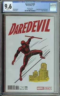 Buy Daredevil  #595 Cgc 9.6 T-shirt Variant Jack Kirby Cover • 80.43£