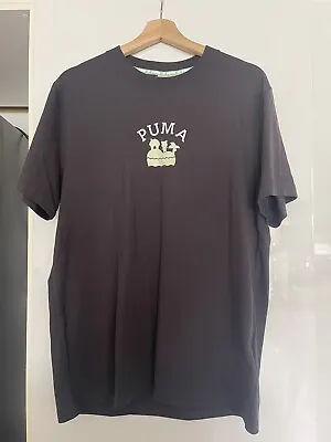 Buy Puma X Animal Crossing Mens Black T Shirt Size Medium - BNWT • 18.75£