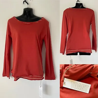 Buy Toast Tomato & Biscuit Double Layer Cotton T-shirt Top Size 12 New With Tags £49 • 29.99£