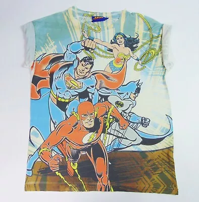 Buy Women's Justice League Top / T Shirt | Size  S / UK 10 • 2.95£