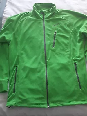 Buy Skogstad Mens Green Thin Fleece Jacket Large Great Condition Skiing Hiking • 15£