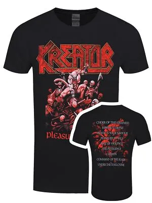 Buy Kreator Pleasure To Kill Men's Black T-Shirt • 17.99£