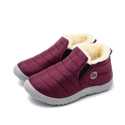 Buy Men Women Comfort Memory Foam Faux Sherpa Lined Slipper Elastic Gores House Shoe • 13.99£