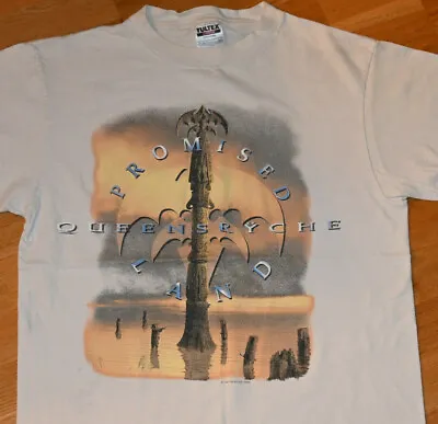 Buy *1995 QUEENSRYCHE* Vtg Concert 1990's USA Tour Tee T-shirt (L) Rock Metal Band • 94.50£