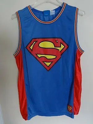 Buy Vintage Official Merch Superman # 1 Tank Jersey Shirt Men L By DC Comics • 23.67£