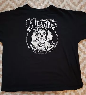 Buy Misfits T Shirt Skulls 3xl Danzig Punk Goth Horror • 9.99£