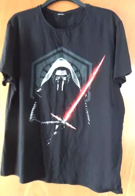Buy Star Wars  ' The Force Awakens ' T Shirt Black XXL Great Condition • 7.99£