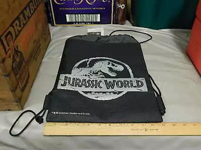 Buy Jurassic World ~ Drawstring Tote Bag ~ Reusable Eco-Friendly ~ Movie Merch. NWT • 18.89£