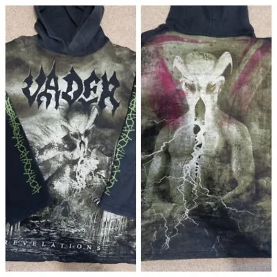 Buy Vader Hoodie All Over Print Revelations Sleeve Print Death Metal L/XL 42  Chest • 44.99£
