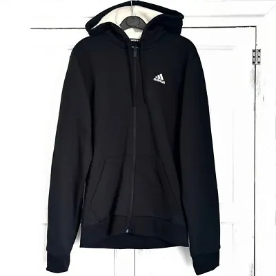 Buy Adidas Warm Fleece Lined Black Jacket Size XS • 0.99£