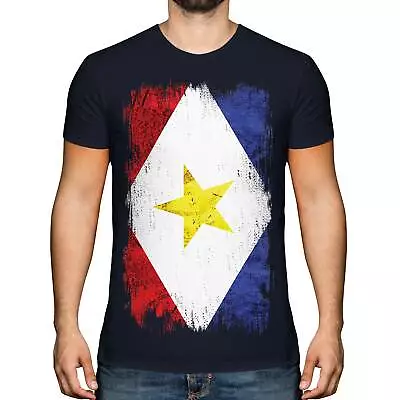 Buy Saba Grunge Flag Mens T-shirt Tee Top Football Gift Shirt Clothing Jersey • 12.95£
