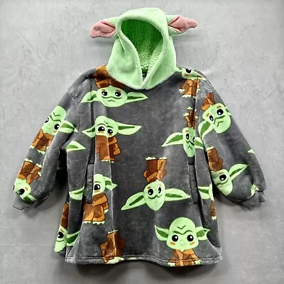 Buy Disney Star Wars Grogu The Mandalorian Baby Yoda Big Hoodie Blanket Girls Boys • 28.41£