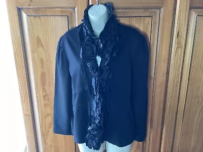 Buy Gorgeous Per Una Black Jacket Goth Steampunk Dressy 20 Fits 18 • 12.99£