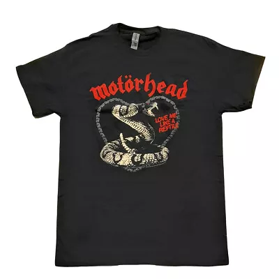 Buy Motorhead 'Love Me Like A Reptile' (Black) T-Shirt NEW OFFICIAL • 16.59£