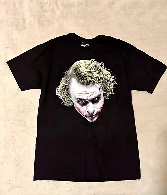 Buy Vintage Joker T-shirt Dark Knight Heath Ledger 2008 Size L • 40£