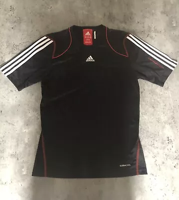 Buy Adidas Predator Climacool Activewear T Shirt Small Mens Black Red • 9£