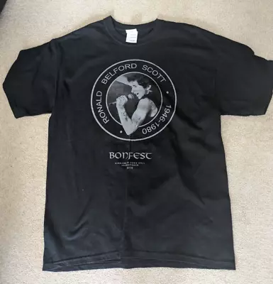 Buy AC/DC Bon Scott 'Bonfest' T Shirt L • 15.99£