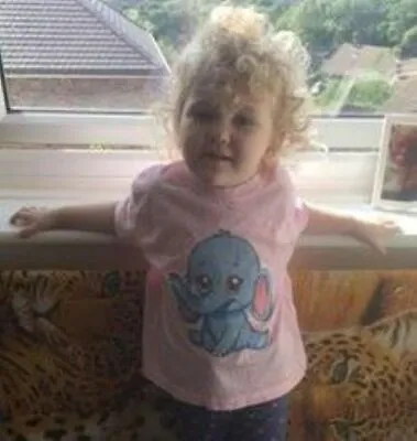 Buy  Kids T-shirts Kawaii Kitsch Cute Blue Elephant Appealing Eyes Pink Ears • 12.89£