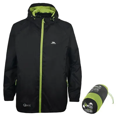 Buy Trespass Adults Waterproof Jacket Packaway Lightweight Raincoat Qikpac • 30.99£