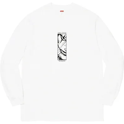 Buy DUP Supreme/The Crow L/S Tee – White – Medium (M) – In Hand With Tags • 149.99£