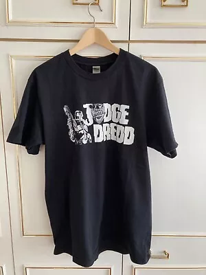 Buy Judge Dredd T Shirt Men Black Size L • 10£