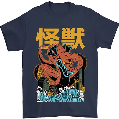 Buy Kaiju Dragon King Ghidorah Japanese Monster Mens T-Shirt 100% Cotton • 8.49£