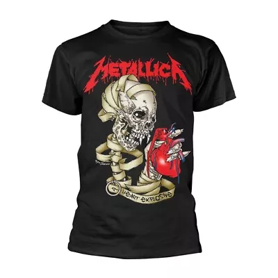 Buy Metallica Heart Explosive Official Tee T-Shirt Mens Unisex • 20.56£