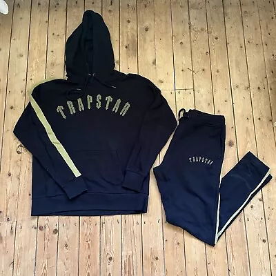 Buy Trapstar Women’s Tracksuit Set, Black And Green Irongate, Size M • 50£