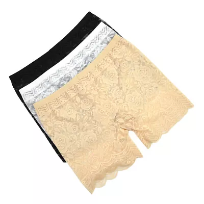 Buy 3 Pcs Under Shorts Women Night Shirts For Sleeping Pull On Loose • 10.38£