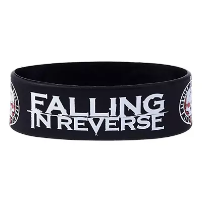 Buy Falling In Reverse Black Silicone Wristband • 5.99£