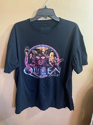 Buy Queen The Rhapsody Tour 2023 Black T-Shirt • 23.68£