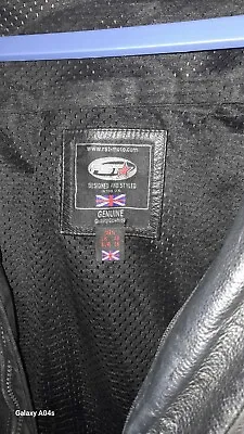Buy RST Motorcycle Jacket, Size 46, Mens, Black/Red/White And Grey • 20£