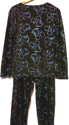 Buy Disney Micky Mouse Pyjamas For Woman. Holographic Size 12 - 14 Uk. New With Tags • 20£