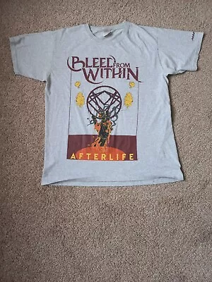 Buy Official Bleed From Within T-Shirt - Size L - Heavy Metal - Sylosis Slipknot • 12.99£