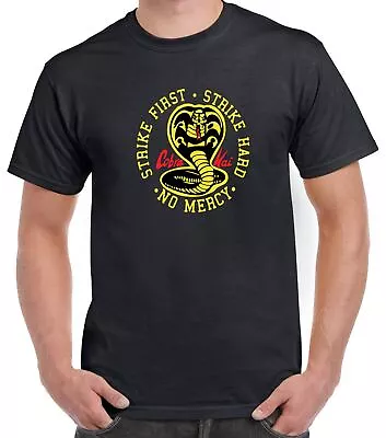Buy Cobra Kai No Mercy DOJO Classic Movie Netflix T-Shirt Inspired By The Karate Kid • 9.99£
