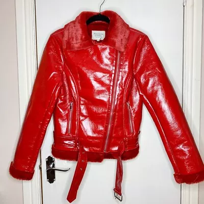 Buy BNWOT Fascinate Biker Faux Leather Jacket • 25£