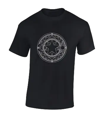 Buy Magic Circle Summoning Mens T Shirt Cool Pentagram Devil Demon Ghost Ouija Top • 7.99£