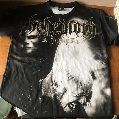 Buy Rare Extreme Metal Behemoth Large T-Shirt A Forest • 14.24£