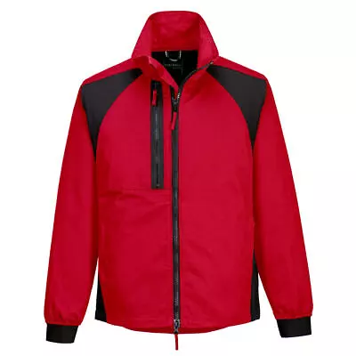 Buy Portwest Mens WX2 Eco Stretch Work Jacket Waterproof Outdoor Work Winter Coat UK • 34.99£