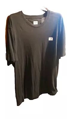 Buy C.P. Company Small Patch Logo Black T-Shirt XXL *Immaculate Condition* • 40£
