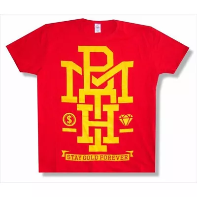 Buy Bring Me The Horizon Stay Gold Large Tshirt  Red Rock Metal Thrash Death Punk • 11.40£